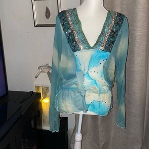 Hale Bob long sleeve tunic